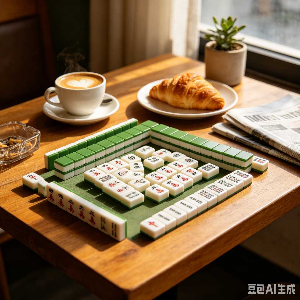 classic text mahjong set