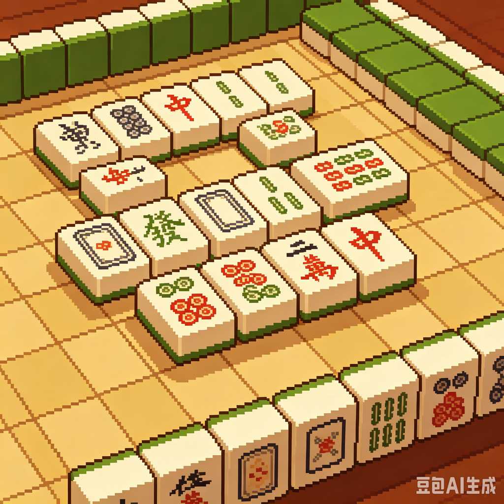 holiday themed mahjong tiles