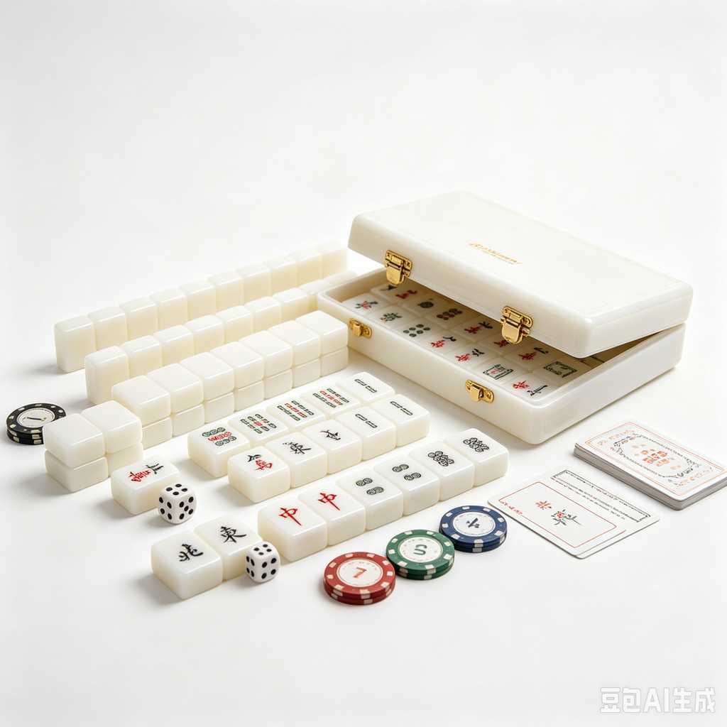 travel mahjong table mat set