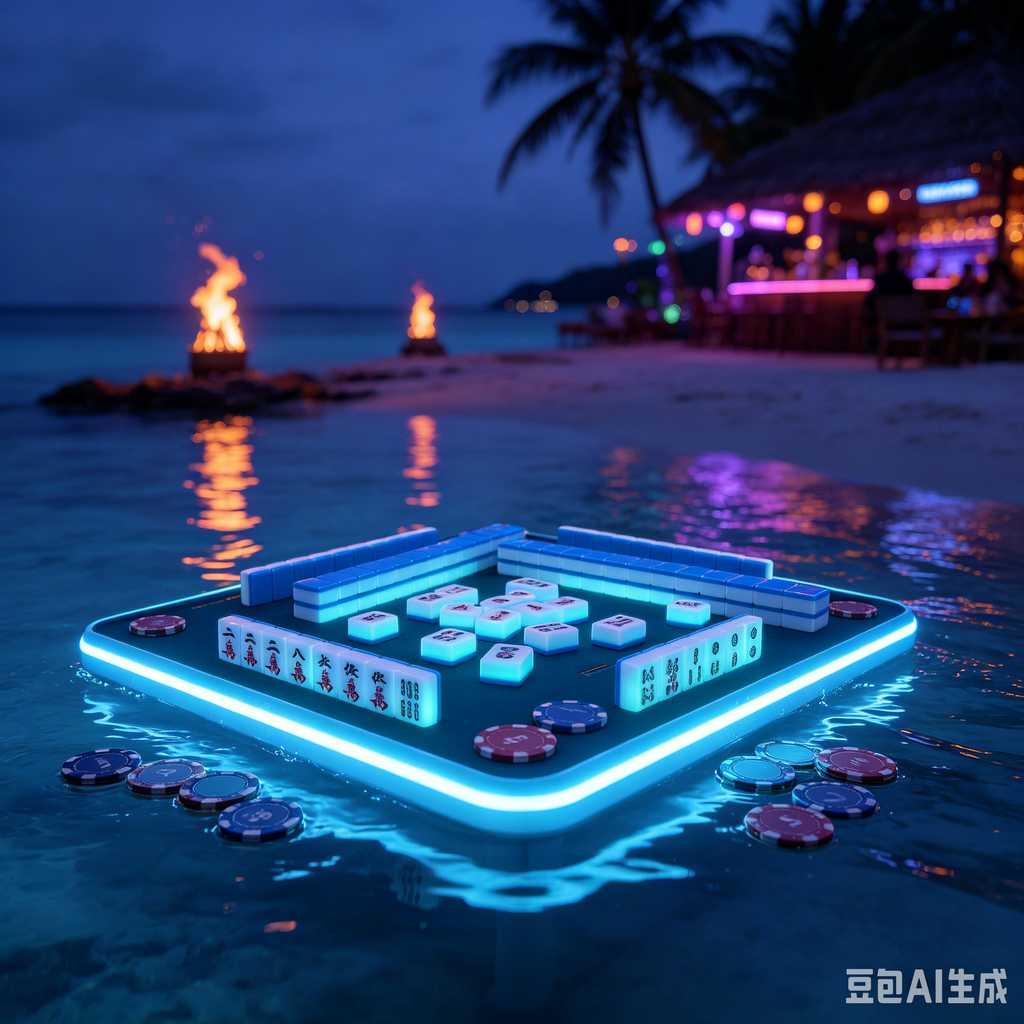 mini travel mahjong set lightweight